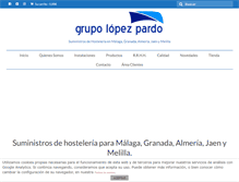 Tablet Screenshot of lopezpardo.com